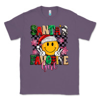 Lavender santas favorite girl Classic Tee - MaliasSmallBusiness