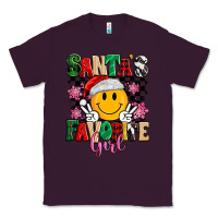 Plum santas favorite girl Classic Tee - MaliasSmallBusiness