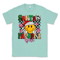 Seafoam santas favorite girl Classic Tee - MaliasSmallBusiness
