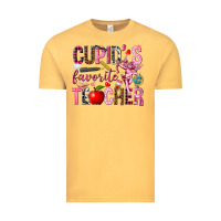 Vintage Mustard cupids favorite teacher Vintage Tee - NancyCooperArtShop