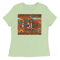 Matcha he is risen gemstone sunflower leopard Ladies Tee - Artiststas
