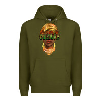 Army Green Do it for the culture Premium Hoodie - HowdyJamesFarm