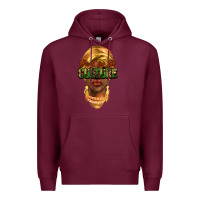 Burgundy Do it for the culture Premium Hoodie - HowdyJamesFarm