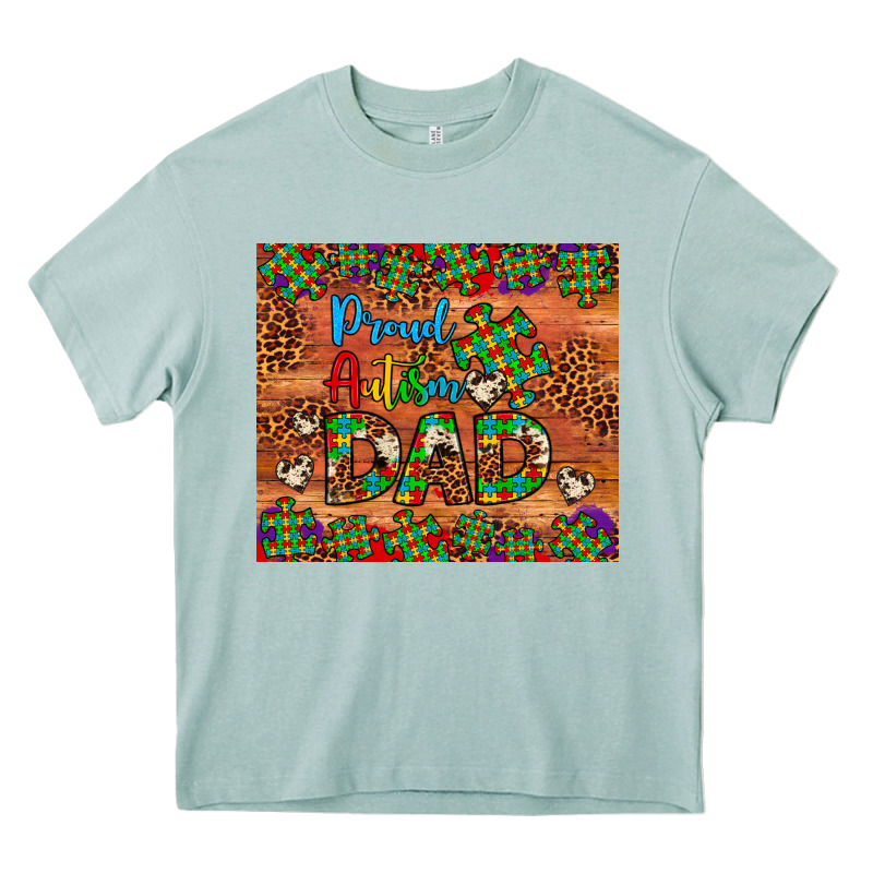 Proud Autism Dad Heavy Core Tee by Artiststas | Teevron