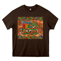 Chocolate Brown proud autism dad Heavy Core Tee - Artiststas