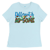 Baby Blue different is au some Ladies Tee - Artiststas