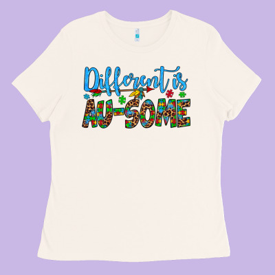 Different Is Au Some Ladies Tee Designed By Artiststas