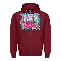 Burgundy nail hustler Zipper Hoodie - TumblerDesignByShophia