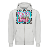 Dove Grey nail hustler Zipper Hoodie - TumblerDesignByShophia