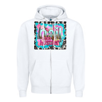White nail hustler Zipper Hoodie - TumblerDesignByShophia