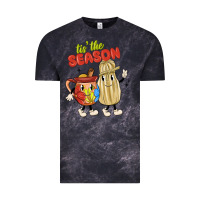 Cloud Black tis' the season mexican food Vintage Tee - MaliasSmallBusiness