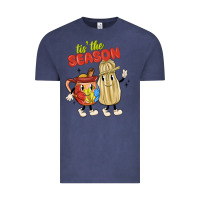 Vintage Denim tis' the season mexican food Vintage Tee - MaliasSmallBusiness