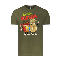 Vintage Olive tis' the season mexican food Vintage Tee - MaliasSmallBusiness