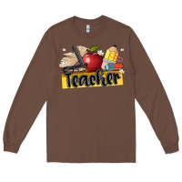 Chestnut teacher Long Sleeve Tee - Artiststas