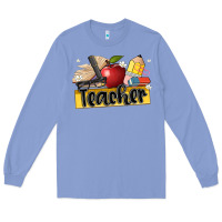 Colony Blue teacher Long Sleeve Tee - Artiststas