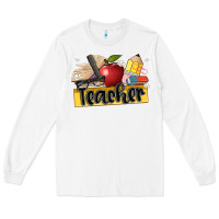 White teacher Long Sleeve Tee - Artiststas