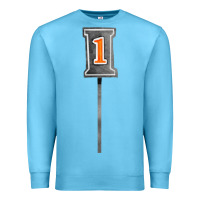 Ocean Blue marker 1 chain fa element Premium Sweatshirt - FaDigitalArtStudio