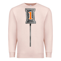 Pale Pink marker 1 chain fa element Premium Sweatshirt - FaDigitalArtStudio