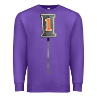 Purple marker 1 chain fa element Premium Sweatshirt - FaDigitalArtStudio