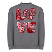 Storm love with pink gemstone Heavyweight Sweatshirt - RanaPortraitStore