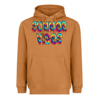 Meerkat summer vibes tie dye doodle Heavyweight Hoodie - CowCowDesign
