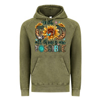 Vintage Olive with god all things are possible malias Vintage Hoodie - MaliasSmallBusiness