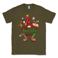 Army Green the teacher gnome christmas Classic Tee - MaliasSmallBusiness
