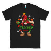 Black the teacher gnome christmas Classic Tee - MaliasSmallBusiness