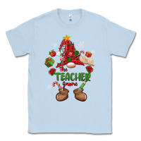 Dusty Blue the teacher gnome christmas Classic Tee - MaliasSmallBusiness