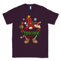 Plum the teacher gnome christmas Classic Tee - MaliasSmallBusiness
