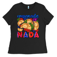 Black empanada or nada Ladies Tee - AdoDesignShop