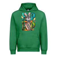 Emerald Western hip hop Bunny Easter Day Urban Hoodie - LillyAllenDesigns