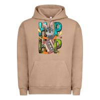 Pigment Burro Western hip hop Bunny Easter Day Urban Hoodie - LillyAllenDesigns