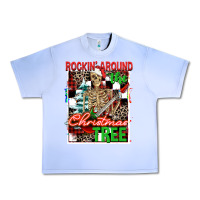 Grape Ice Rockin' around the Christmas tree skeleton Urban Heavy Tee - NancyCooperArtShop