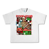 Lunar Rock Rockin' around the Christmas tree skeleton Urban Heavy Tee - NancyCooperArtShop