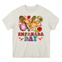 Cream empanada day Heavy Core Tee - AdoDesignShop