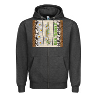 Charcoal Heather grow through it Zipper Hoodie - TumblerDesignByShophia