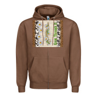 Chestnut grow through it Zipper Hoodie - TumblerDesignByShophia