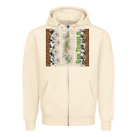 Sandshell grow through it Zipper Hoodie - TumblerDesignByShophia