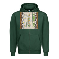 Sports Green grow through it Zipper Hoodie - TumblerDesignByShophia