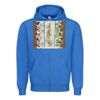 True Royal grow through it Zipper Hoodie - TumblerDesignByShophia