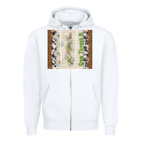 White grow through it Zipper Hoodie - TumblerDesignByShophia