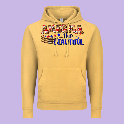 America The Beautiful Vintage Hoodie Designed By Nancycooperartshop