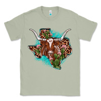 Matcha texas longhorn texas map Classic Tee - JahusDesignShop
