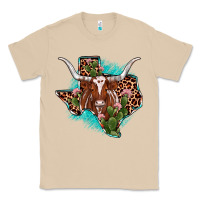 Mushroom texas longhorn texas map Classic Tee - JahusDesignShop
