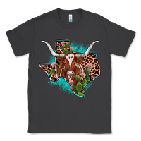 Smoke texas longhorn texas map Classic Tee - JahusDesignShop