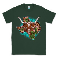 Sports Green texas longhorn texas map Classic Tee - JahusDesignShop