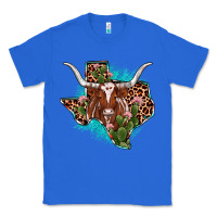 True Royal texas longhorn texas map Classic Tee - JahusDesignShop