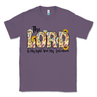 Lavender the lord is my light and my salvation Classic Tee - CowhideDigitalArt