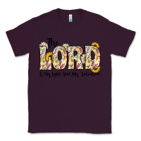 Plum the lord is my light and my salvation Classic Tee - CowhideDigitalArt